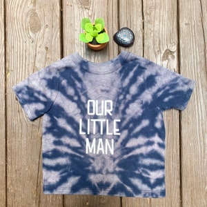 Kids Tie Dye tshirts with Design/  Kids 18-24 months