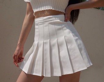 white tennis skirt amazon