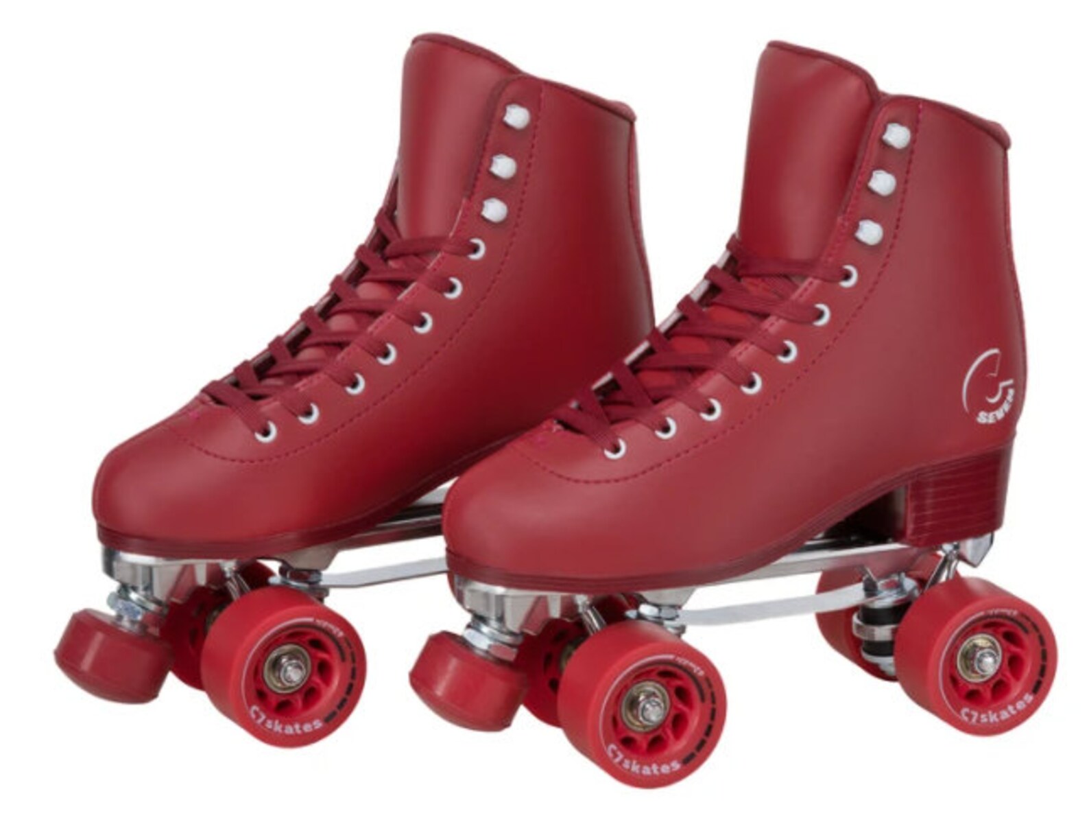Red roller skates indoor outdoor backorder Etsy