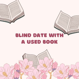 Blind date with a used paperback book