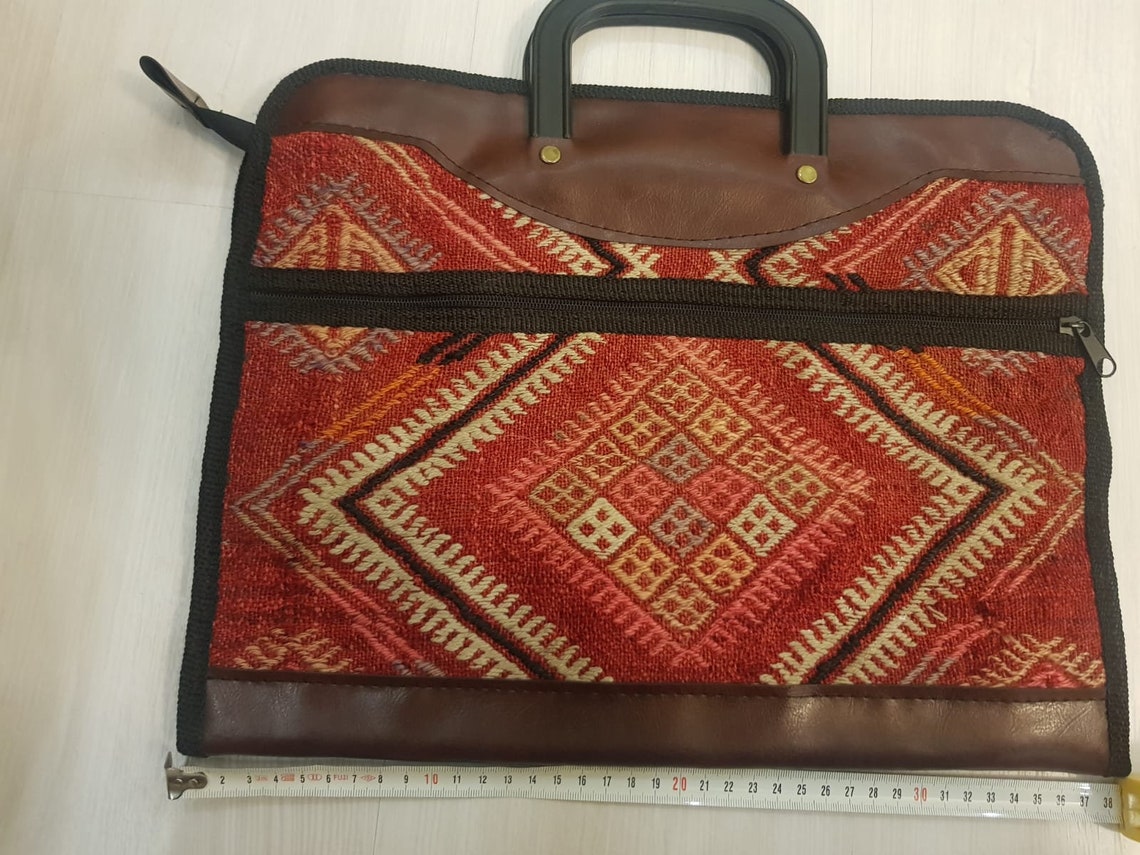Vintage Handmade Original Rug Bag Etsy
