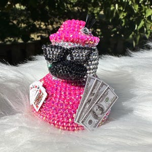 Bedazzled Bling Casino Duck