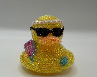 Pato Pickleball MINI Pato brillante con diamantes de imitación