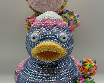Pato brillante deslumbrante de dulces dulces