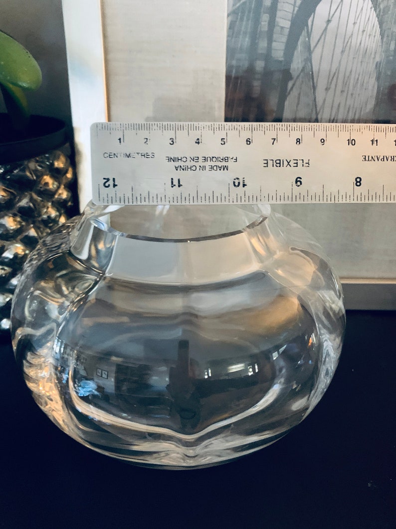 Vintage Wedgwood Crystal Vase Lead Crystal Made in England Etsy New