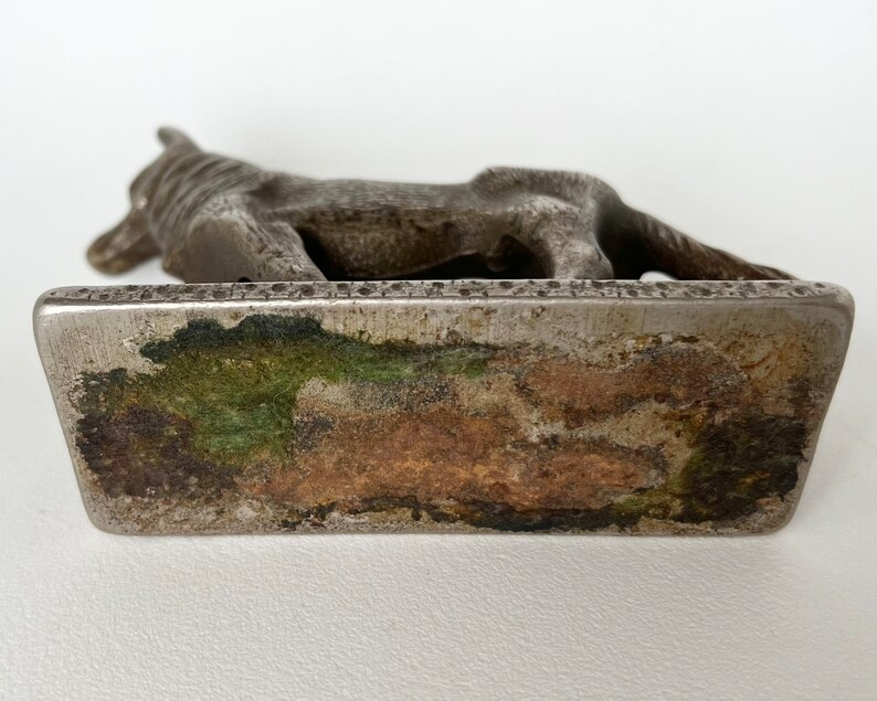 1920s Cast Iron German Shepherd Figurine Bookend Doorstop Etsy