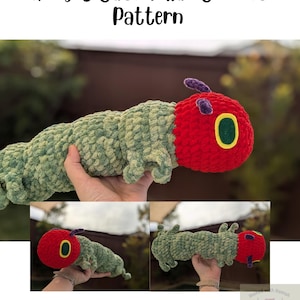 Hungry Caterpillar crochet pattern