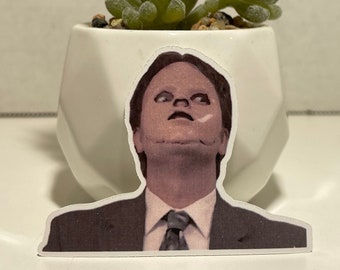 Dwight Schrute - CPR Scene - The Office Vinyl Sticker