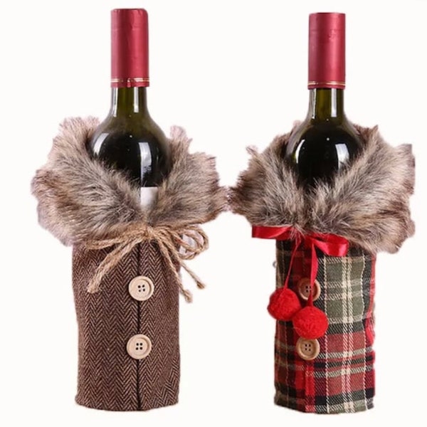Wine Bottle Cover Etsy