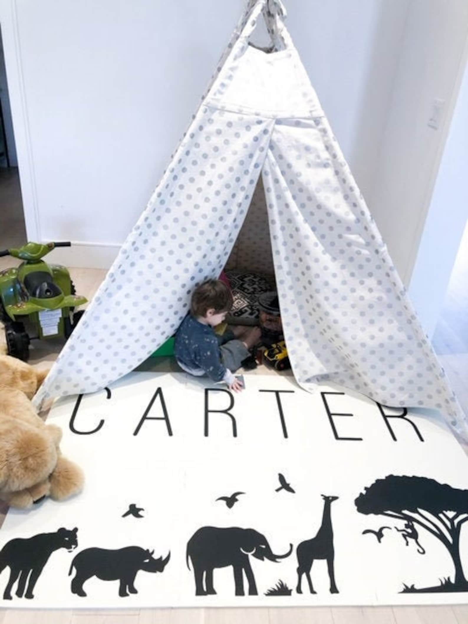 Playmat personnalisé tapis de jeu en mousse conçu sur mesure Etsy