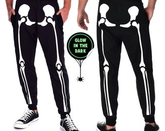 skeleton sweatshirt and pants