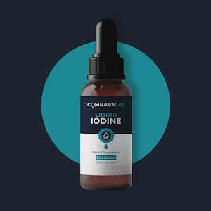 Flytande joddroppar – spårmineraltillskott | 50 ml | Compass Laboratory