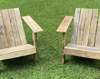 Pallet Adirondack Chair Build Plans