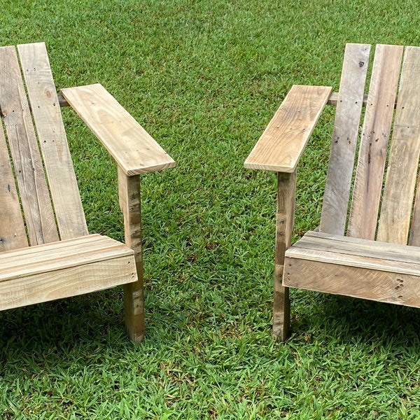 Pallet Adirondack Chair Build Plans