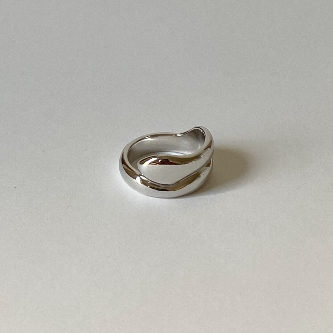 Habibi Rings Sterling Silver Snake Ring Habibi II - Etsy