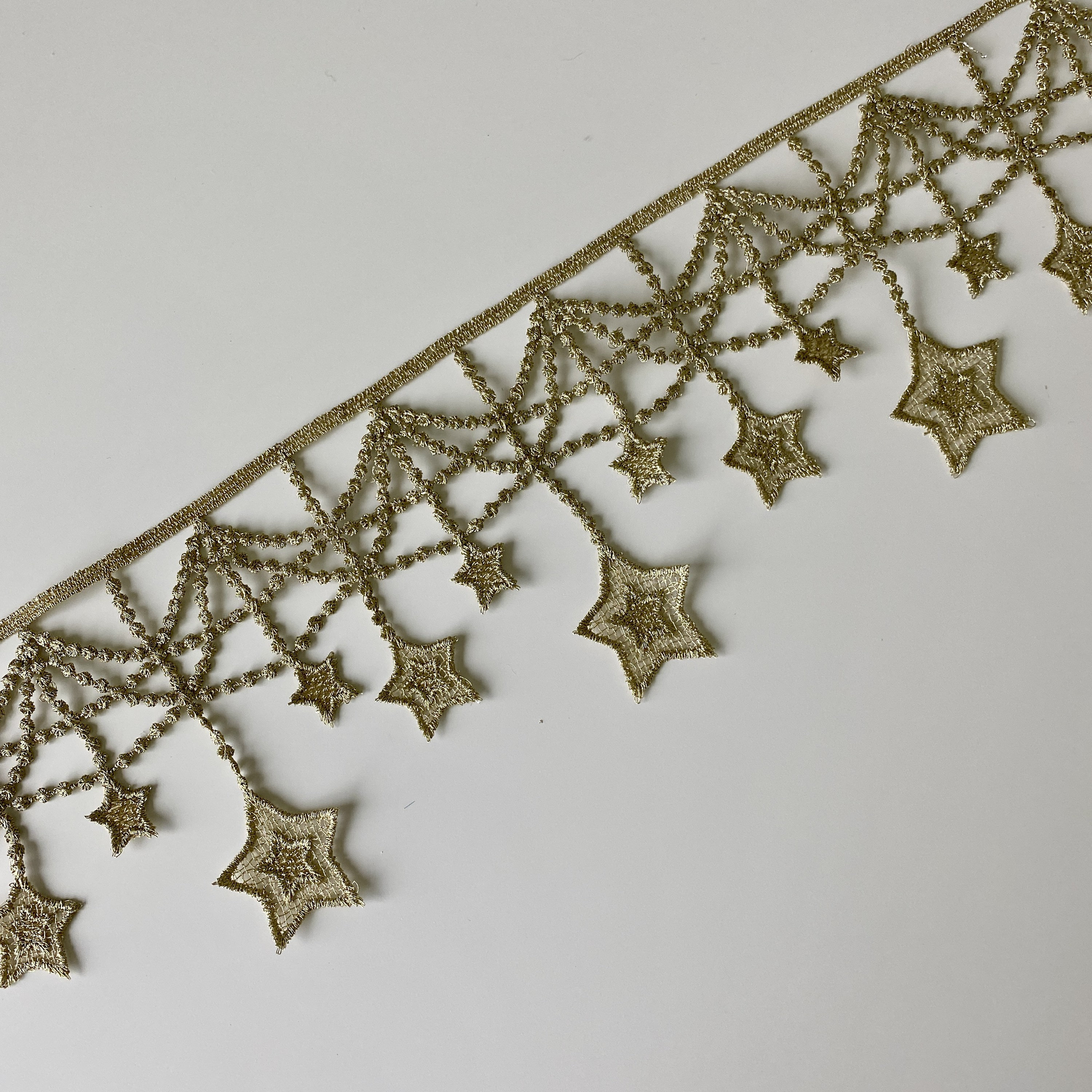 Stars Embroidery Lace Trim Lace Trim by the yard Stars Lace Etsy