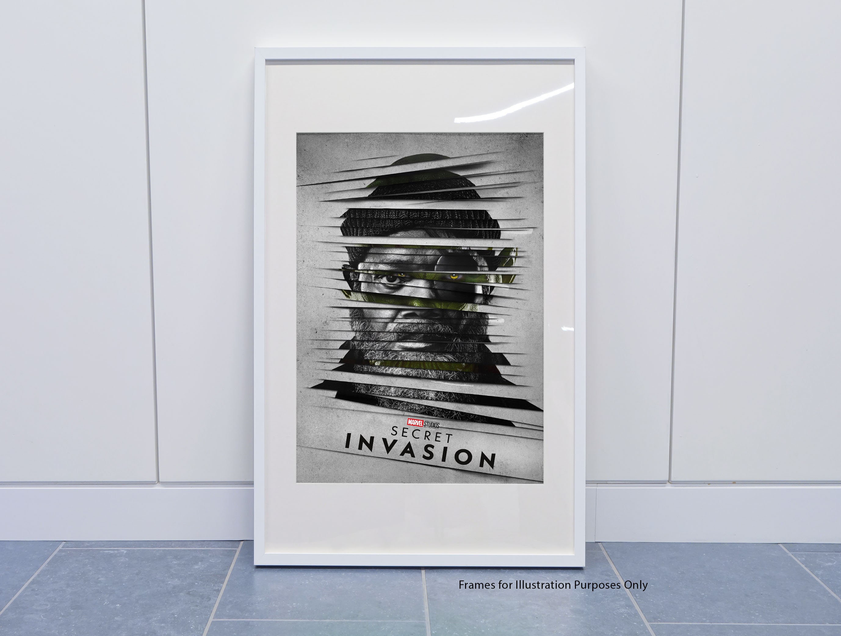 Secret Invasion Poster Nick Fury, Custom prints store