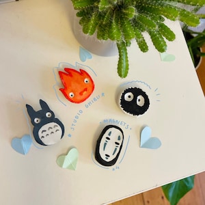 Studio ghibli magnet set - Etsy 日本