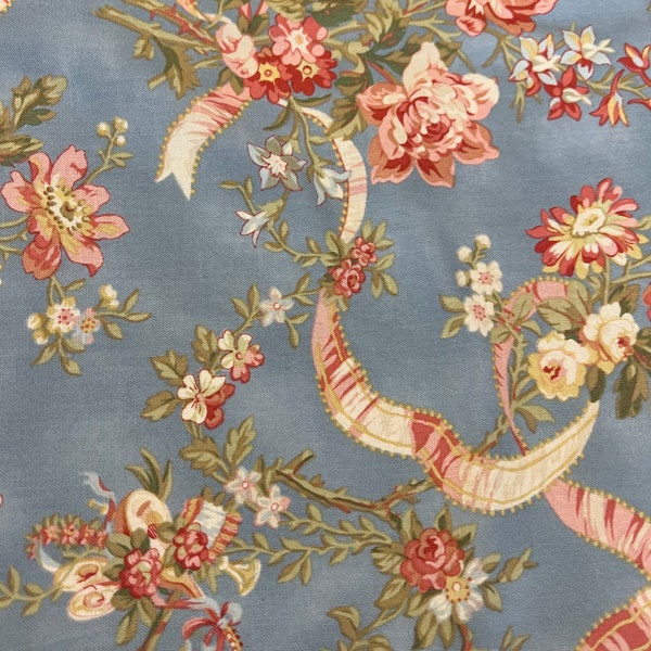 1/2 Yd Sentimental Journey By Robyn Pandolph for SSI Floral Cotton Fabric 3761