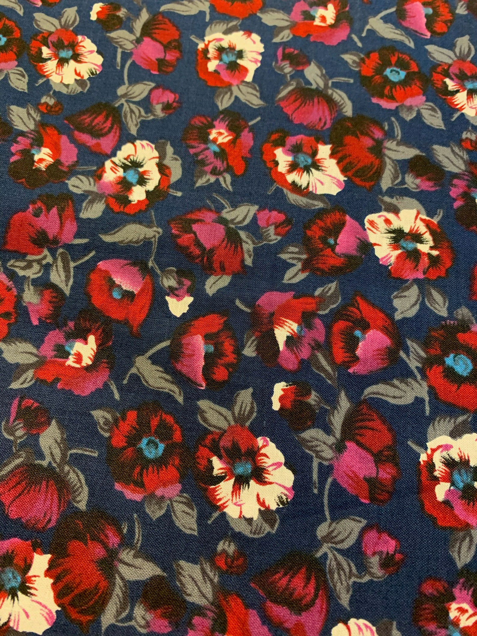 1/2 Yard Floral for HiFashion Fabrics Cotton Fabric C2 Etsy