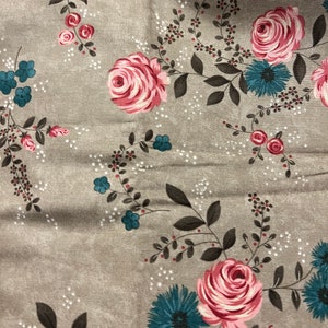 1/2 yd “Rambling Rose” Floral Print by Sandy Gervais for Moda Fabric