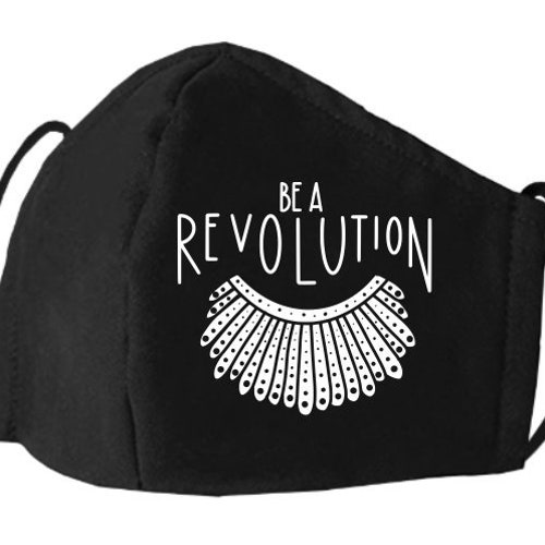 RBG Face Mask Ginsburg Mask Ruth Bader Ginsburg Face Mask Etsy