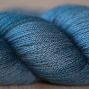 Hand dyed 100% Organic Non-Superwash &#39;As You Wish&#39; Fingering/sock Yarn