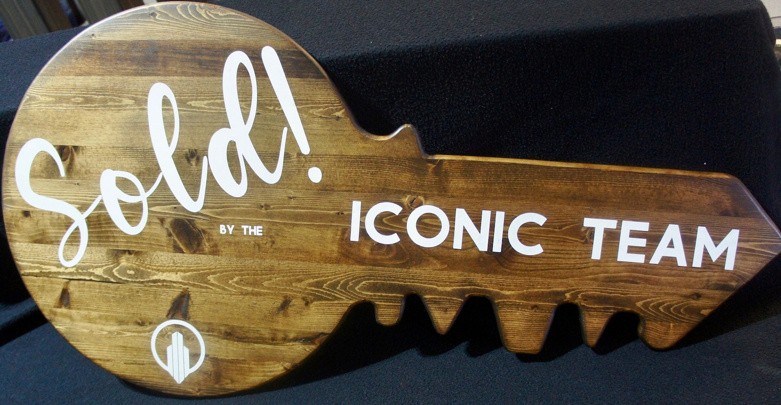 Hand Carved Wood Key | Real Estate Prop | Wood Sold Key Prop | Sold ...
