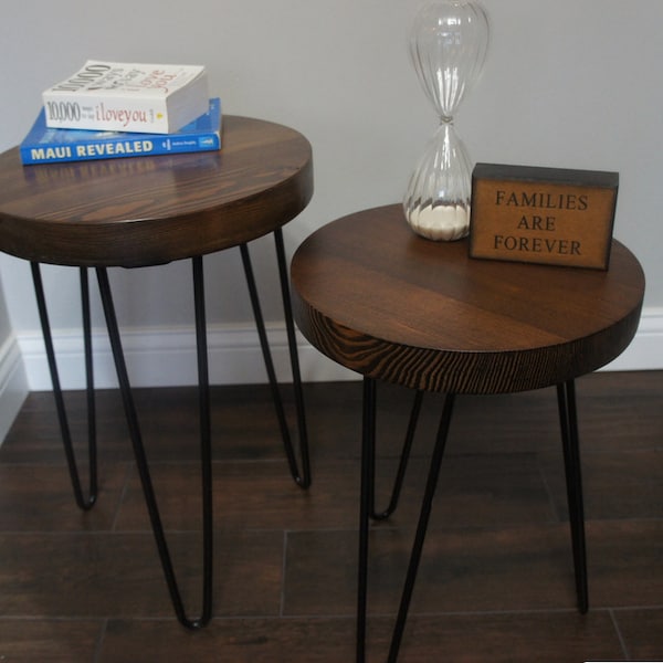 Reclaimed Table | Coffee Table | Wood Nightstand | Rustic End Table | Farmhouse End Table | Nesting Table | SHOP FAVORITE | FREE Shipping