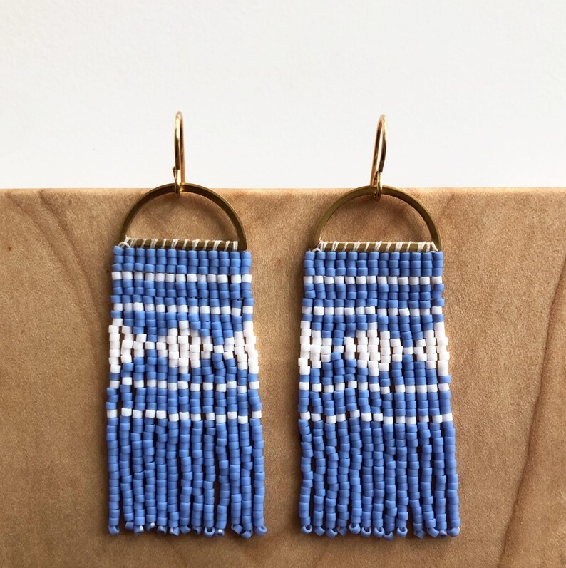 Choctaw Diamond Earrings Native American Made Earrings Etsy