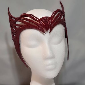 Scarlet Witch Crown, Wanda Tiara Headpiece, super hero, cosplay, Wanda Multi-verse