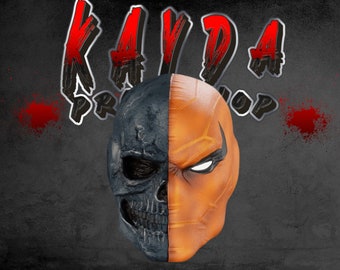 Prime 1 Deathstroke, Deathstroke 3D Printed Cosplay helmet, cosplayer mask