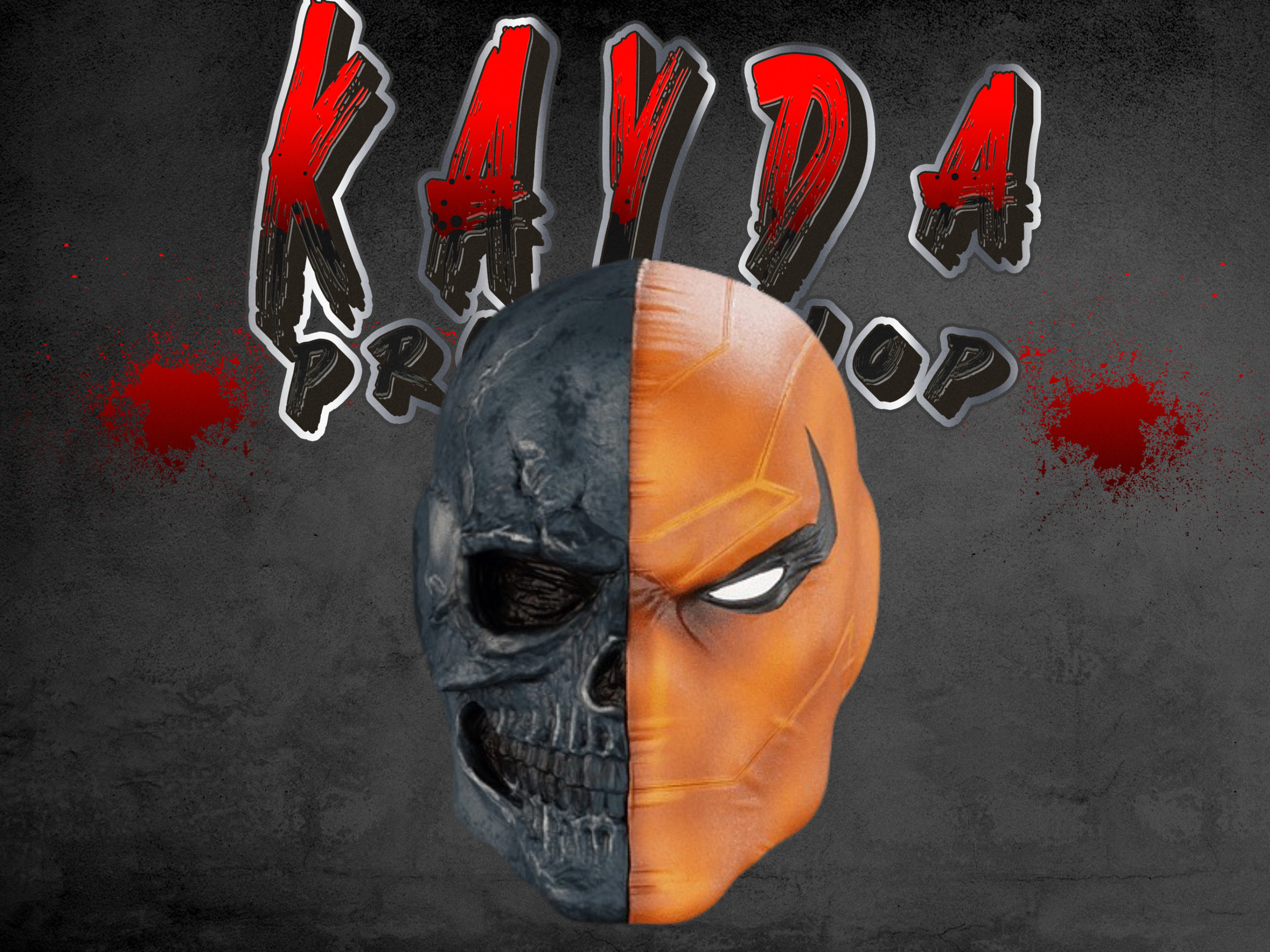 Prime 1 Deathstroke, Deathstroke 3D Printed Cosplay Helmet, Cosplayer Mask  - Etsy, image size:2700x2025