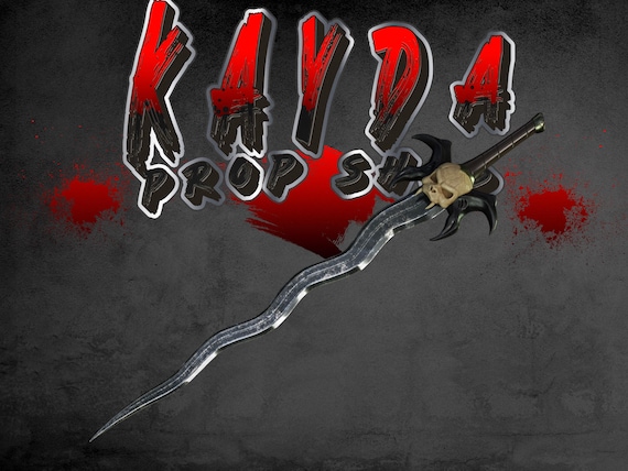 3D Printed Soul Reaver Sword - Legacy of Kain Cosplay Prop - Raw