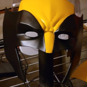 Wolverine helmet, cosplay mask, cosplay, Made in US - DIY Cosplay Helmet - Fast Shipping - 3D Printed - Made to Order