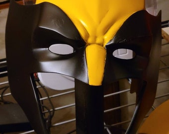 Wolverine helmet, cosplay mask, cosplay, Made in US - DIY Cosplay Helmet - Fast Shipping - 3D Printed - Made to Order