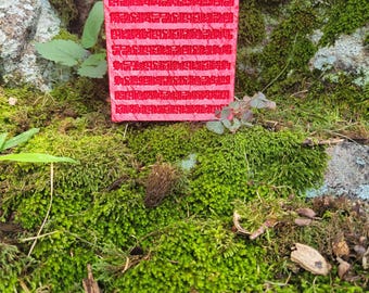Red Road P – 3D Printed Collectible – PLA Plastic Anime Prop – 4 Inch Cube – Otaku Gift – Treasure Replica