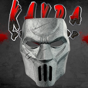 Casey Jones Teenage mutant ninja turtles Halloween mask 3D Printed Cosplay Mask