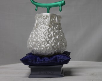 3D Printed Doru Doru, wax wax Devil Fruit from One Piece