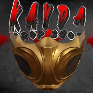 Scorpion MK 1 3D Printed Cosplay Mask