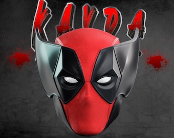 Wolverine-Pool Mask inspired 3D Printed Cosplay helmet