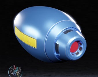 3D Printed Buster Cannon – Cosplay Prop Kit – PLA Plastic Blaster – DIY Assembly Model – Gamer Gift – Comic Con Costume Accessory