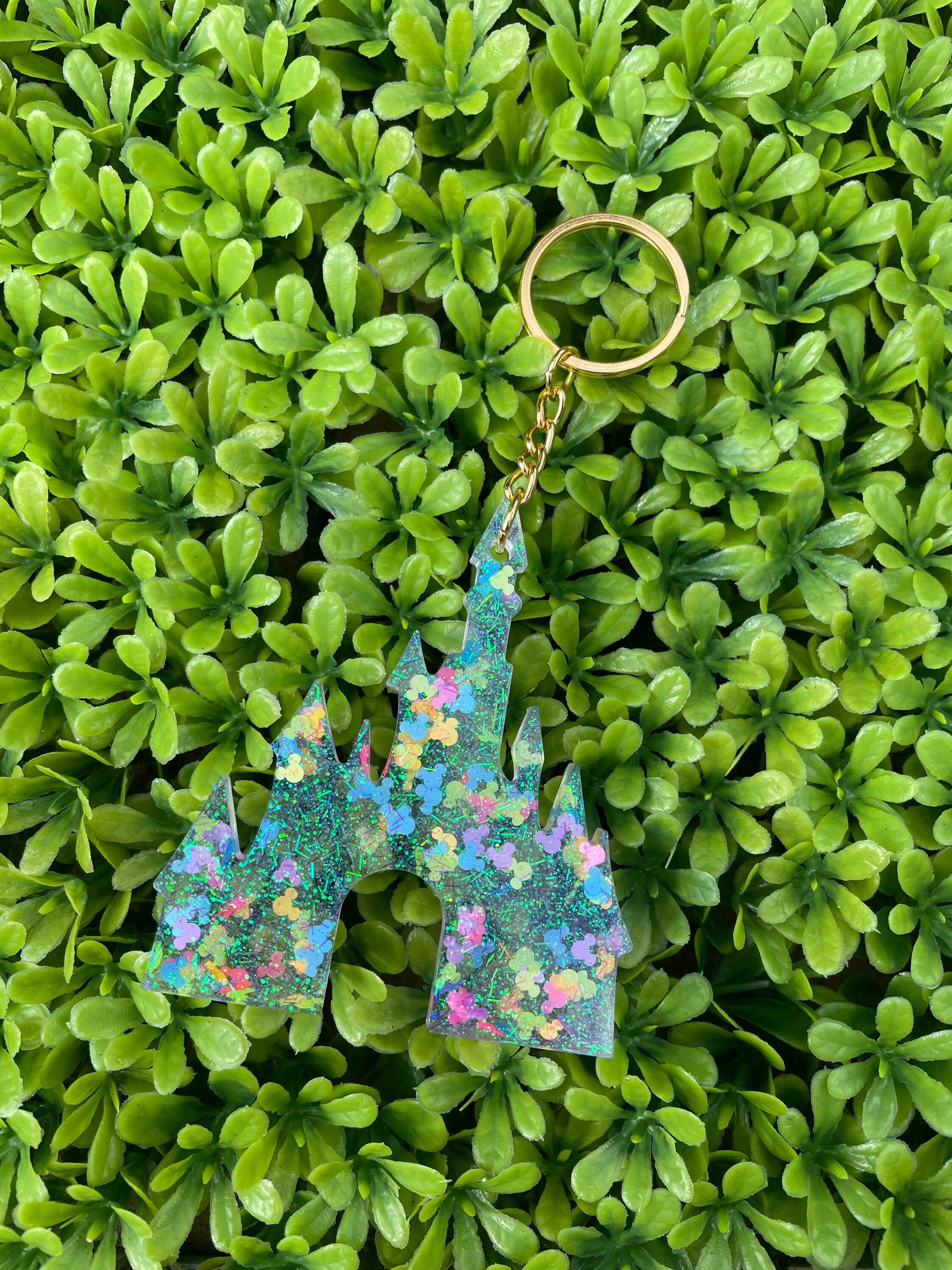 Cinderellas Castle//keychains//resin//disney Etsy