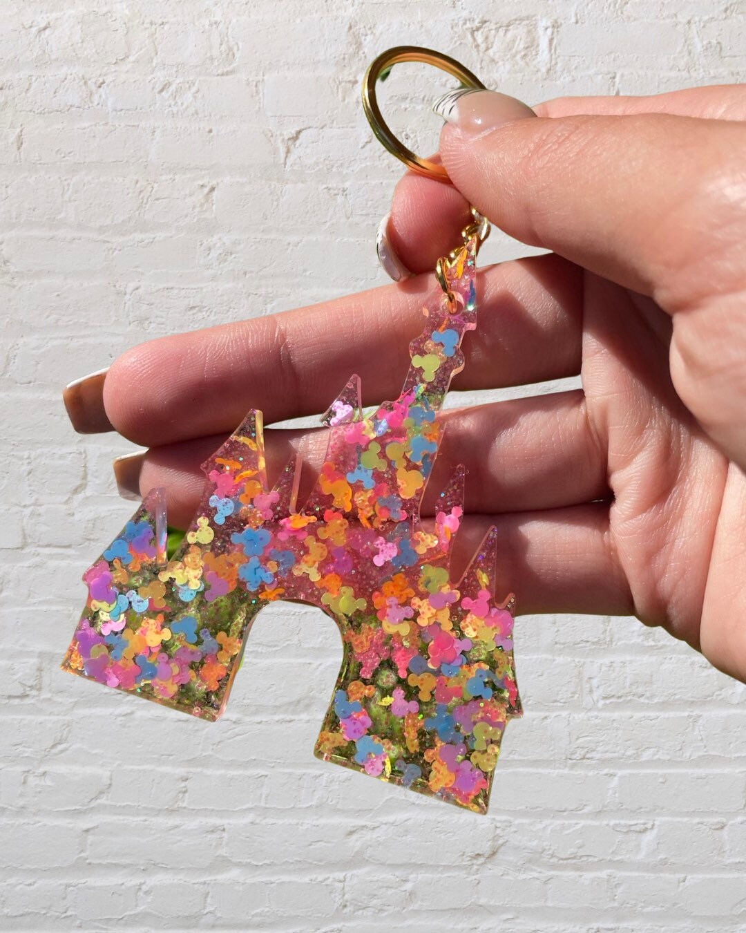 Cinderellas Castle//keychains//resin//disney Etsy