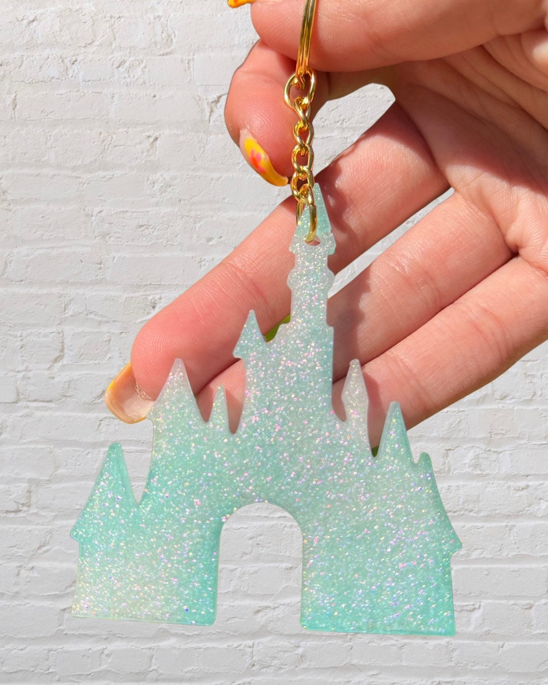 Cinderellas Castle//keychains//resin//disney Etsy