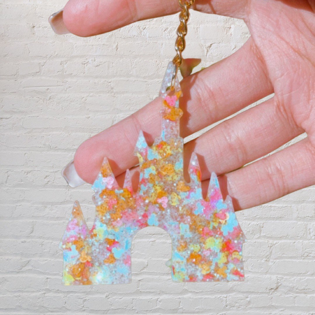 Cinderellas Castle//keychains//resin//disney Etsy