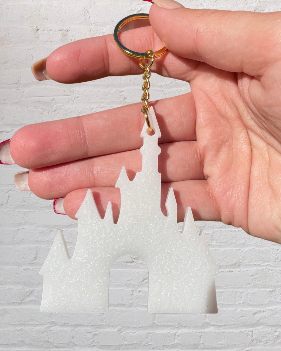 Cinderellas Castle//keychains//resin//disney Etsy