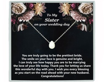 Sister Wedding Gift | Etsy