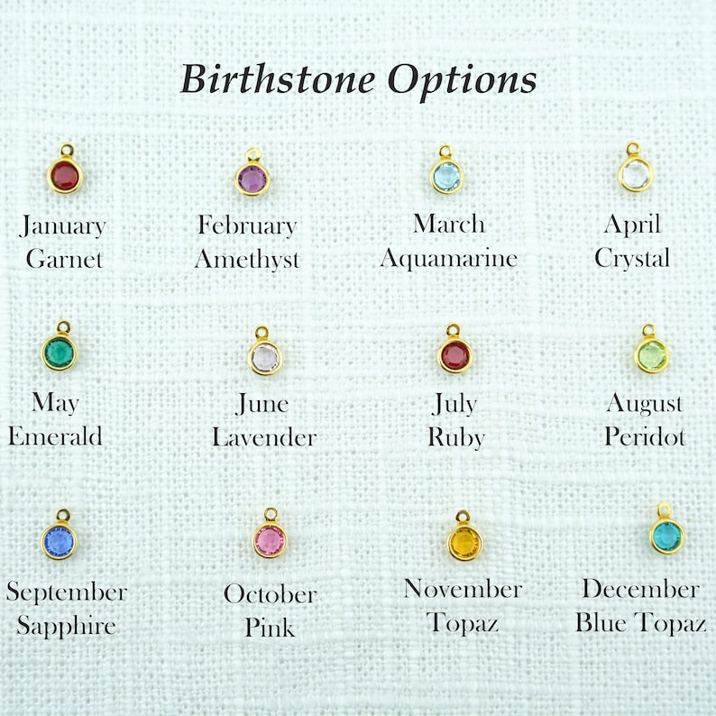 Cousins Gift Necklace Dainty Birthstone Necklace Cousins 2 3 4 Sister Birthday Gift Wedding Gift Christmas Gift