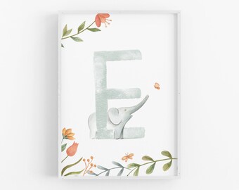 playroom wall letters